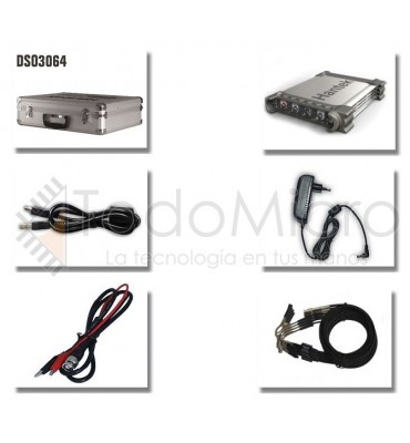 Osciloscopio USB de diagnóstico automotriz 60MHz 4 canales