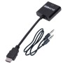 Conversor HDMI a VGA con salida de audio, marca DUAITEK