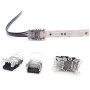 Conector sin soldadura de 10 mm para tira LED RGB