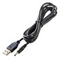 Cable de alimentación USB a plug macho 3.5x1.35mm 5V