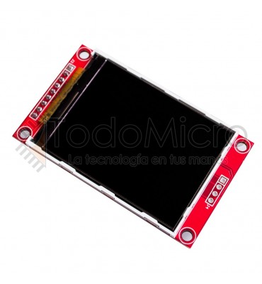 Display LCD TFT de 240x320 pixels con interface SPI