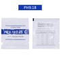 Combo buffer pH 4.01, 6.86 y 9.18 para pHmetro