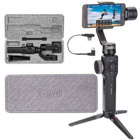 Kit Gimbal Zhiyun Smooth 4 con trípode TRM03