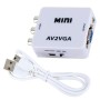 Conversor de video AV a VGA, plug and play