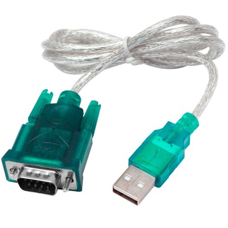 Adaptador USB a RS232 CH340, hasta 600 kbps
