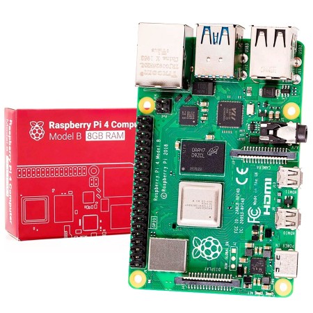 Raspberry Pi 4 Modelo B 8GB, USB 3.0 y video 4K