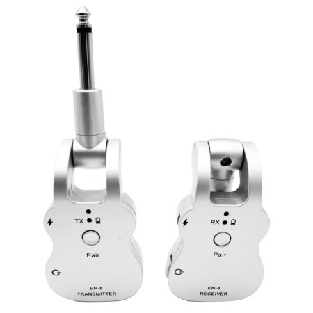 Transmisor y receptor inalámbrico para guitarra