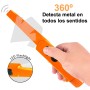 Detector de metales sumergible IP66, con manual