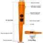 Detector de metales sumergible IP66, con manual