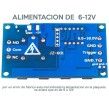 Módulo temporizador con relé 10A, 7 modos de trabajo