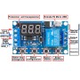 Módulo temporizador con relé 10A, 7 modos de trabajo