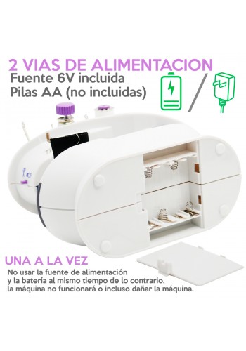 Mini Maquina de coser hogareña