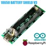 Shield cargador batería 18650 Arduino/Raspberry