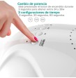 Cabina UV LED 48W/24W con sensor de movimiento
