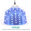 Cabina UV LED 48W/24W con sensor de movimiento