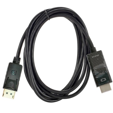 Cable DisplayPort a HDMI 4K, 1.8 m, con Thunderbolt