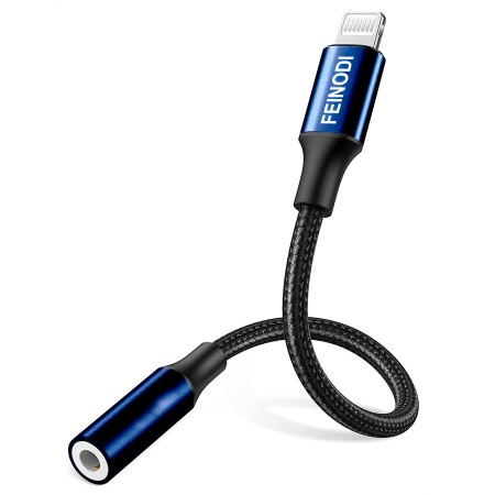 Conector Lightning a miniplug MFi para iPhone