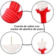 Kit pesca magnética 60mm 156kg imán + cuerda 20m