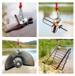 Kit pesca magnética 60mm 156kg imán + cuerda 20m
