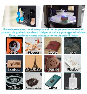 Grabadora Láser 3000mw...