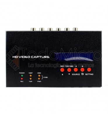 Capturadora de video EZCAP283S Usb 2.0 Hd 1080p av/hdmi/ypbpr