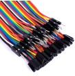 Cables dupont macho-hembra 20 cm x 40 para Arduino
