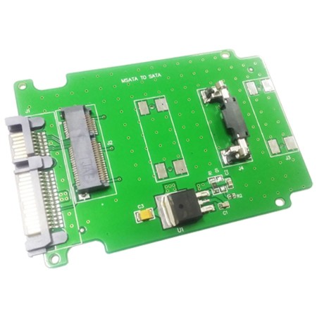 Adaptador de SSD mSATA a SATA para PC y notebook