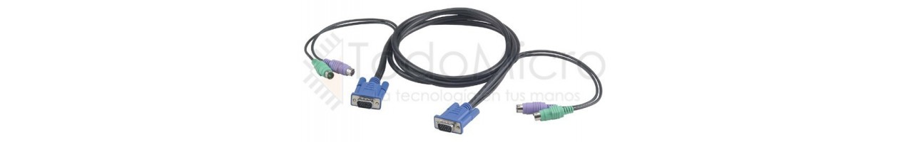 Cables y Adaptadores KVM para Control y Conectividad Multidispositivo