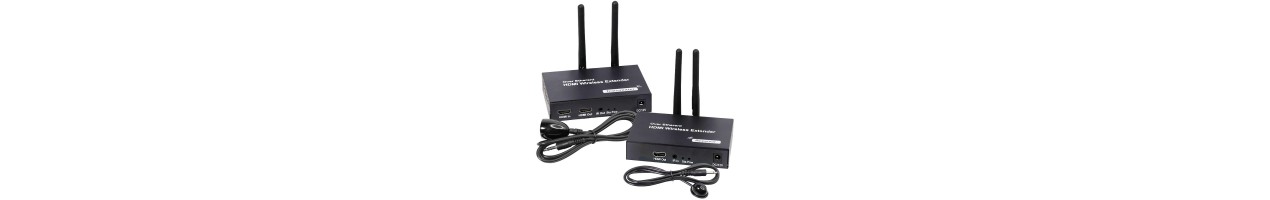 Extensores de Video Inalámbricos para Transmitir sin Cables