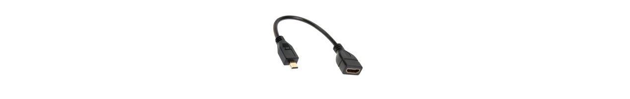 Adaptadores hdmi rca y vga