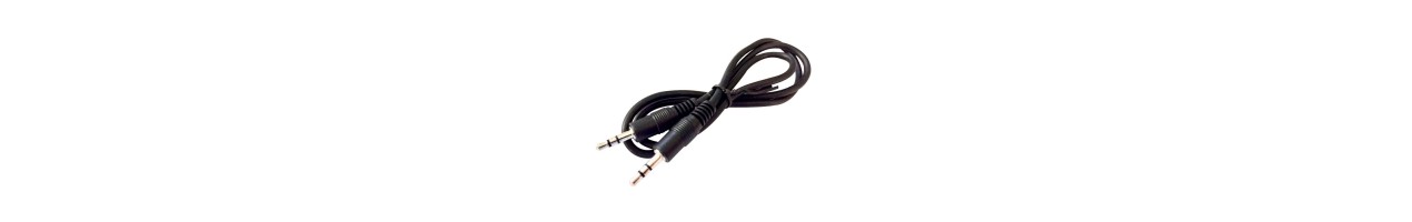 Cables miniplug para audio